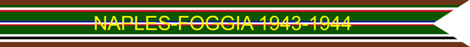 Naples-Foggia 1943–1944 U.S. Army European-African-Middle Eastern Theater Campaign Streamer